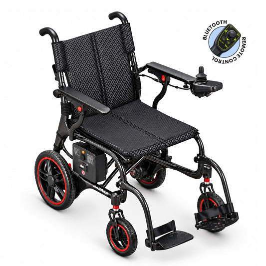 Aasraa Power Air 1 ARC01B | Ultra-Lightweight Carbon Fibre Electric Wheelchair
