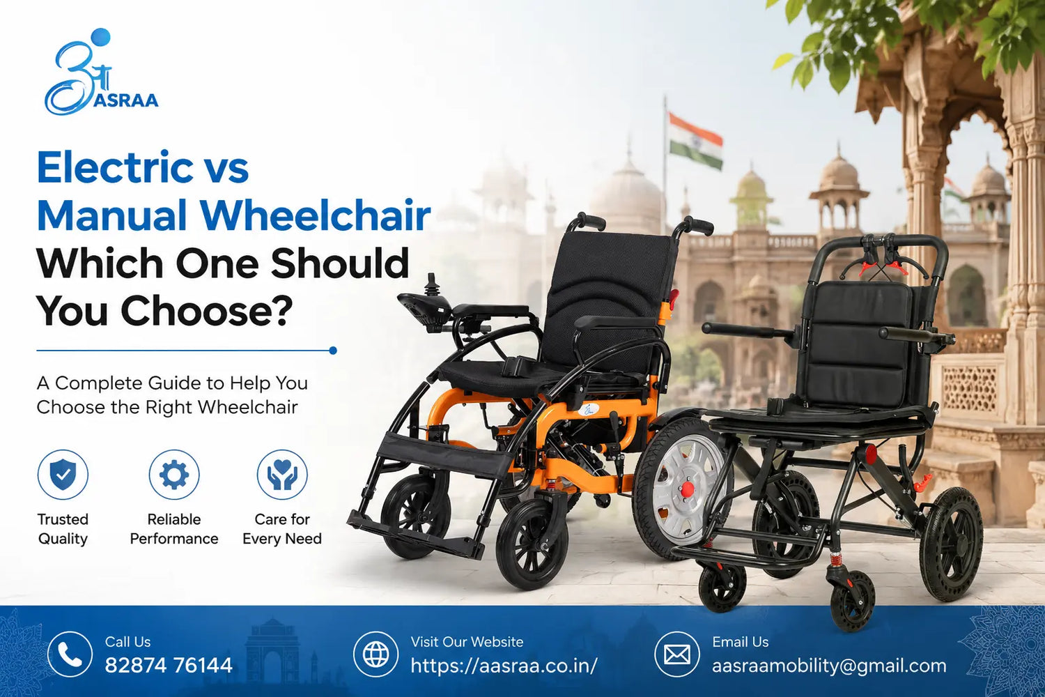 Electric Wheelchair vs Manual Wheelchair: Which One Should You Choose?