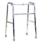 Aasraa Chromemate ARW15C | Aluminium Folding Walker With Dual Walking Modes (Shiny Finish)