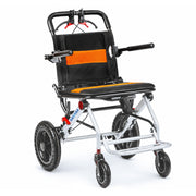 Aasraa Flyte Go Plus AR117S | Lightweight Travel Wheelchair (18 Inch Seat Width / MS Frame)