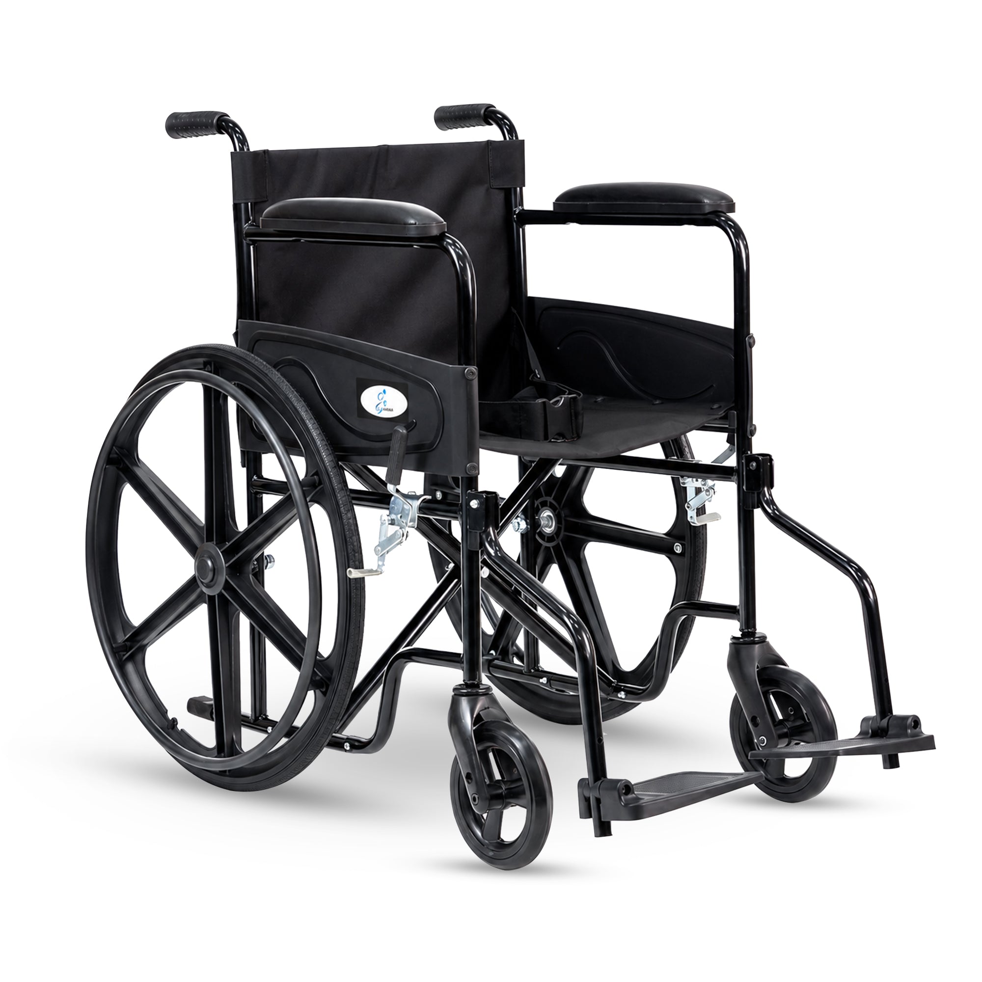 Aasraa Budget AR209B | Compact Folding Wheelchair