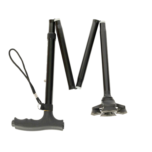 Aasraa Glow ARL55B | Folding Walking Stick With LED Light