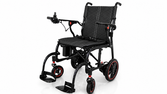 Aasraa Power Air 1 ARC01B | Ultra-Lightweight Carbon Fibre Electric Wheelchair