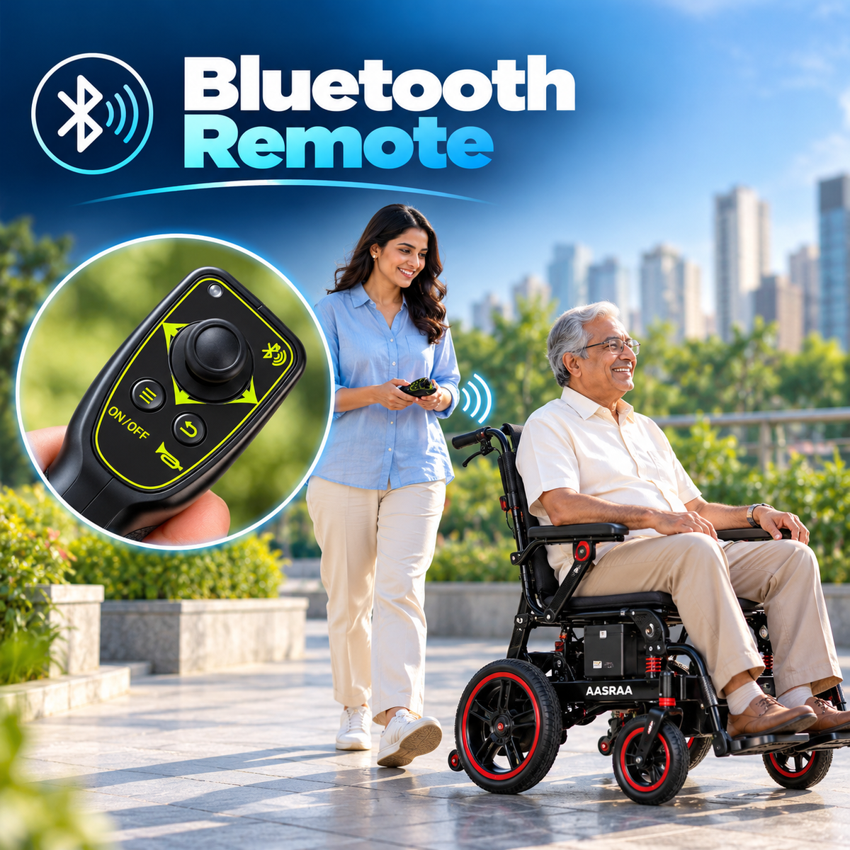 AASRAA Power Air 1 ARC01B Bluetooth remote attendant control