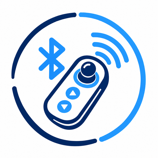 Bluetooth remote control for attendant assistance icon