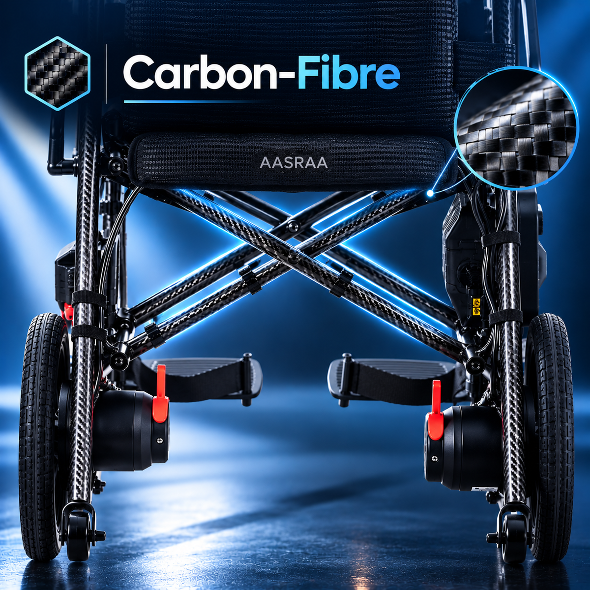 AASRAA Power Air 1 ARC01B carbon fibre X-frame