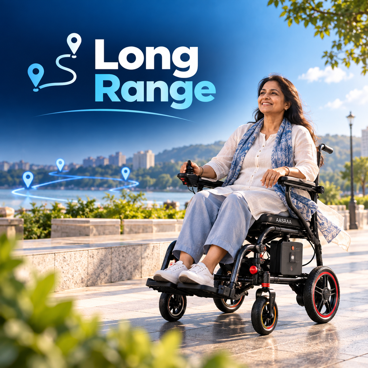 AASRAA Power Air 1 ARC01B long range lifestyle