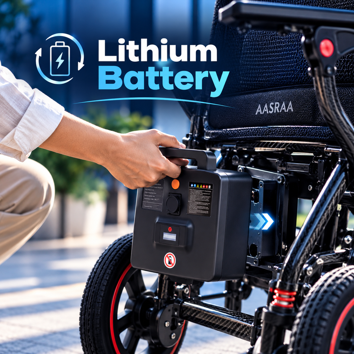 AASRAA Power Air 1 ARC01B removable lithium battery