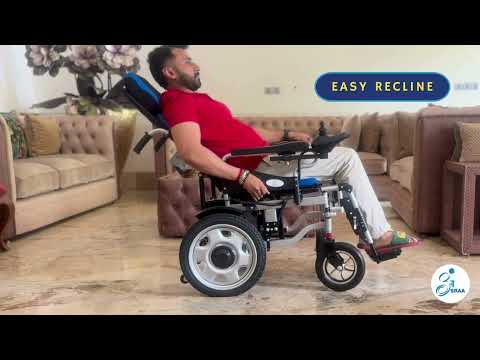 Aasraa Power Plus AR811L | Reclining Power Wheelchair